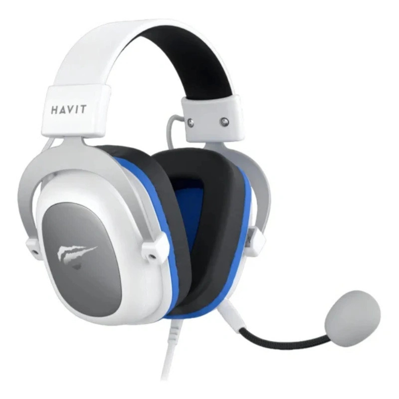 CASQUE GAMING HAVIT H2002D WHITE-BLUE